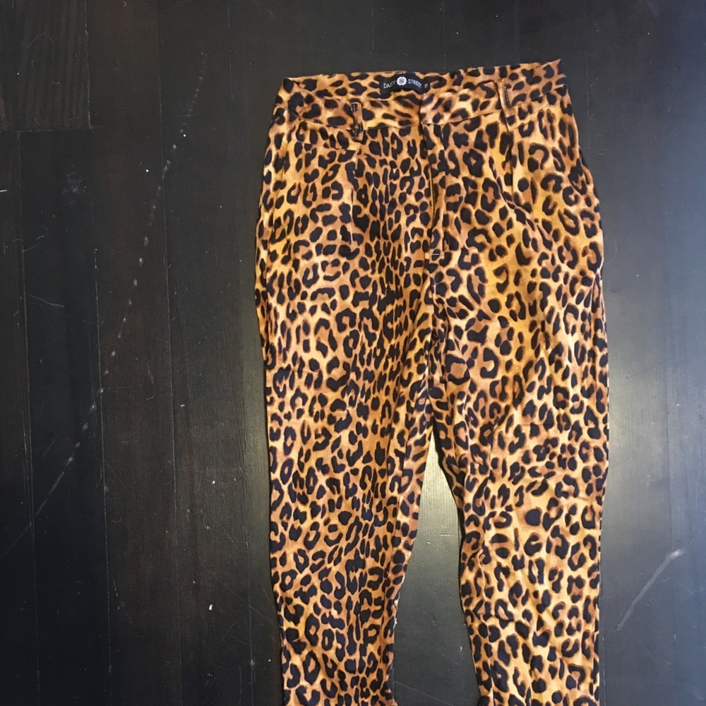 Leopard pants